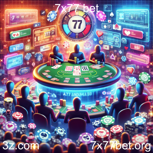 Descubra o Fascinante Mundo do Pôquer Online no 7x77 Bet